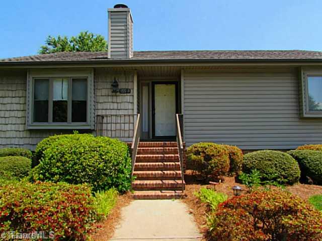 155 Old Mill Road High Point, NC 27265 - Photo 2 of 16 Exterior Front. End unit townhome in established Old Mill North.