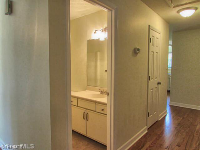 155 Old Mill Road High Point, NC 27265 - Photo 13 of 16 Bath. 2nd bathroom is conveniently and discreetly located away from living areas but close to 2nd bedroom.