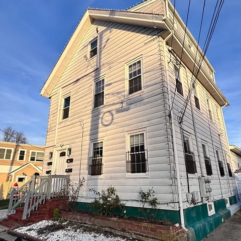 a view of a house with a balcony