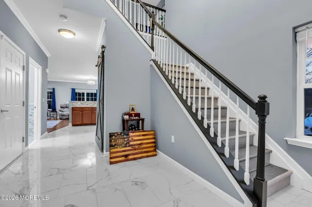 a view of entryway and hall