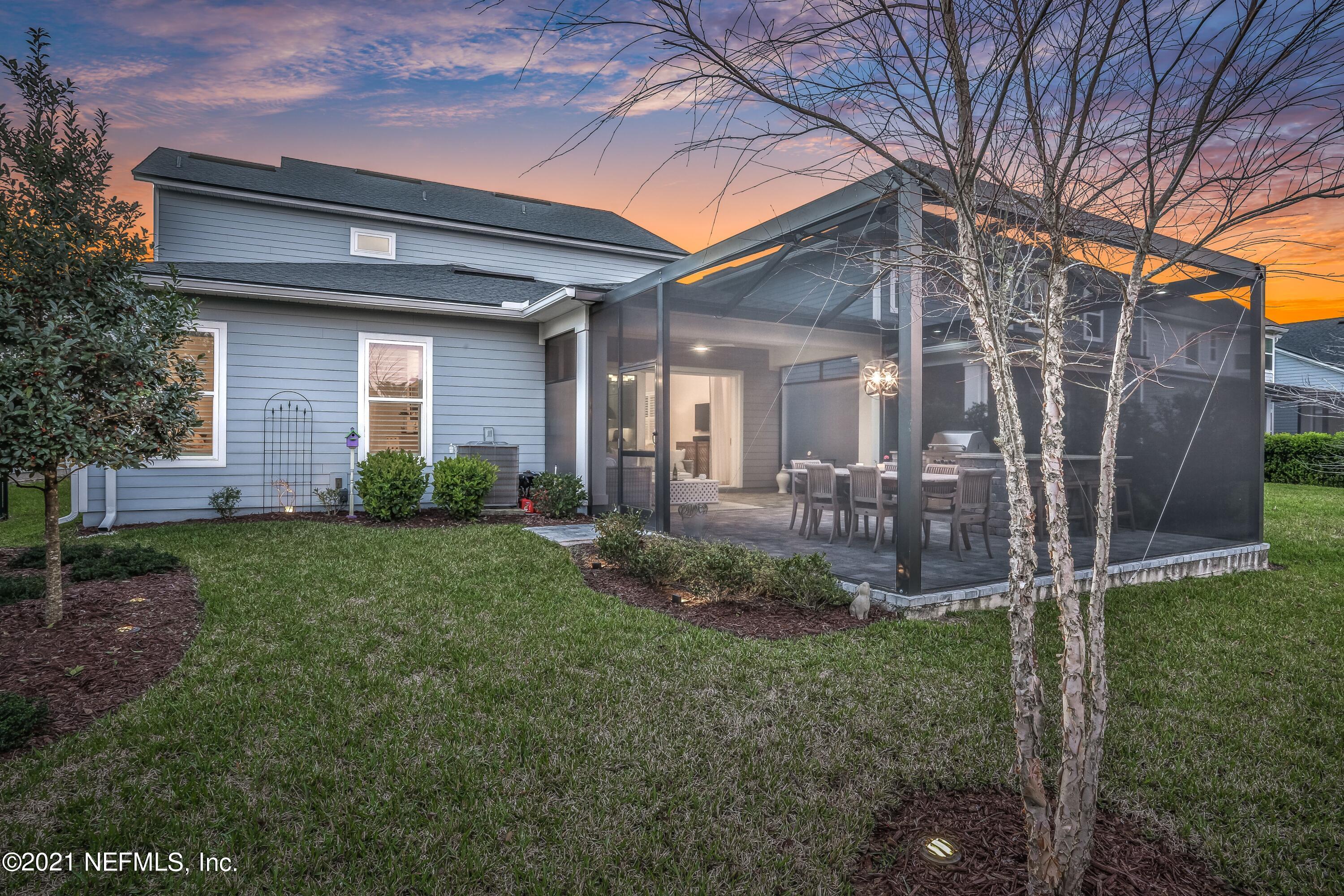 495 Pelican Pointe Road Ponte Vedra, FL 32081 - Photo 45 of 62 Back yard w/landscape lighting