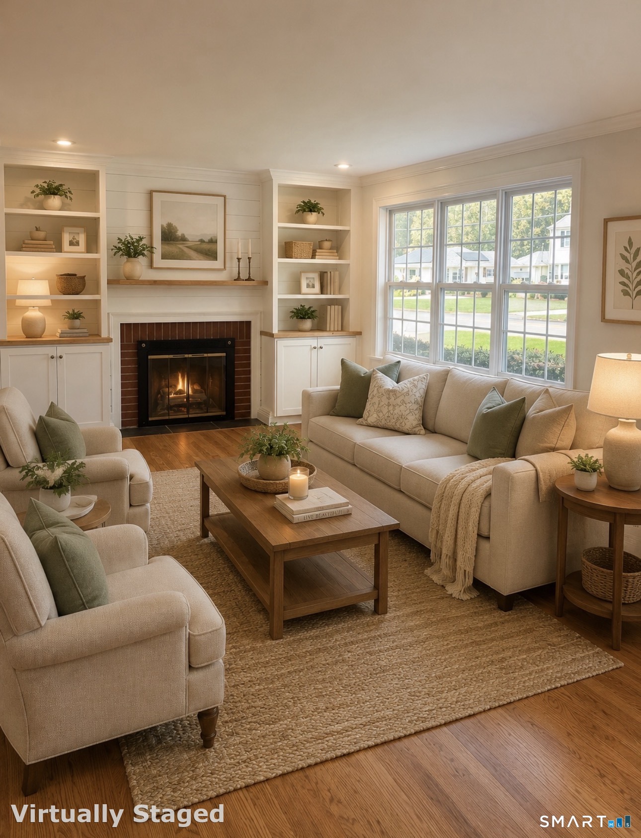 26 Ninety Rod Road Clinton, CT 06413 - Photo 8 of 27 a living room with furniture and a fireplace