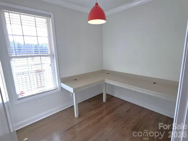 a view of empty room