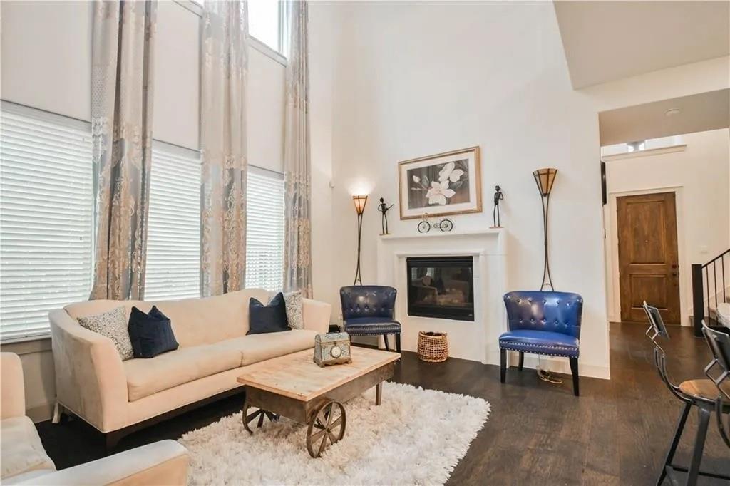 1402 French Violet Way Arlington, TX 76005 - Photo 23 of 29 a living room with furniture fireplace and window