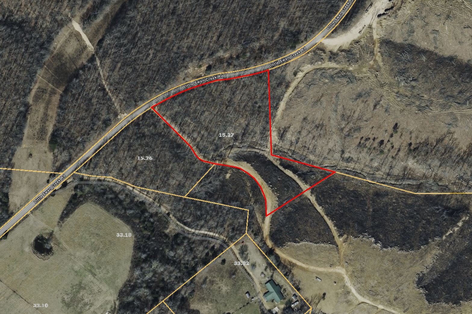 1379 Little Swan Creek Road Hohenwald, TN 38462 - Photo 14 of 14 a utility room with a shower