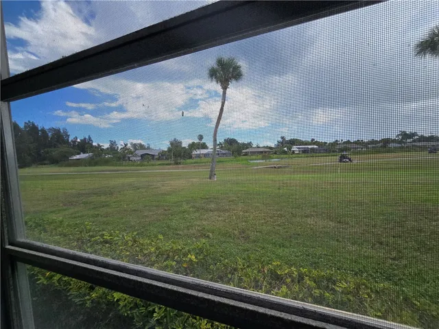 a view of a city from a balcony