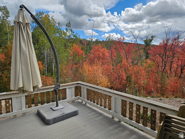 19845 North 14070 (north Fork Rd) Road East, Unit 313 Mount Pleasant, UT 84647 - Photo 14 of 39 Autumn colors off the deck.