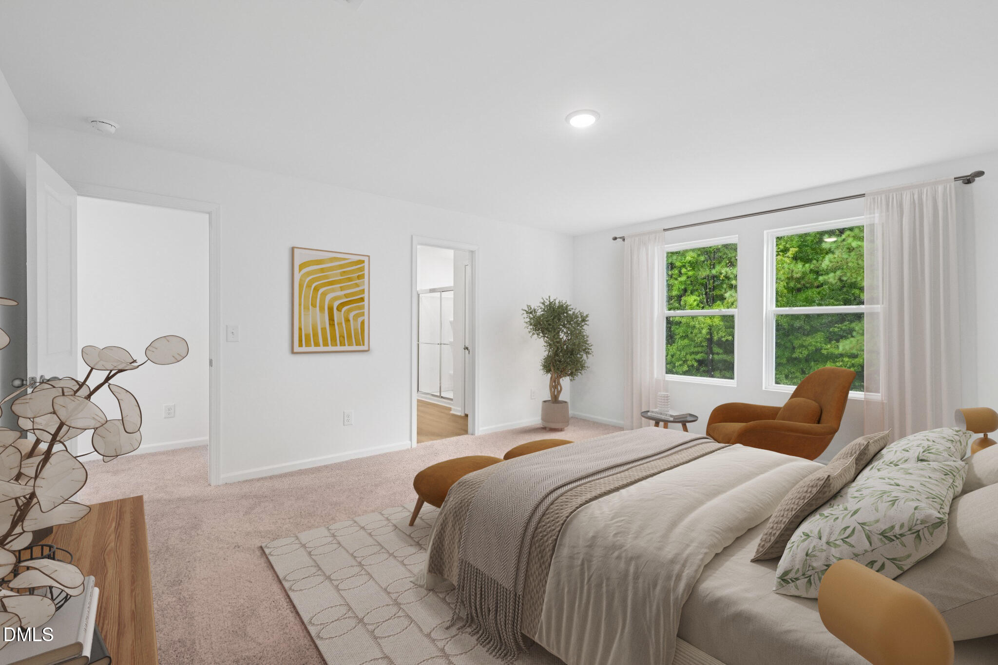 11335 Salers Loop Middlesex, NC 27557 - Photo 17 of 18 a bedroom with a bed and a window