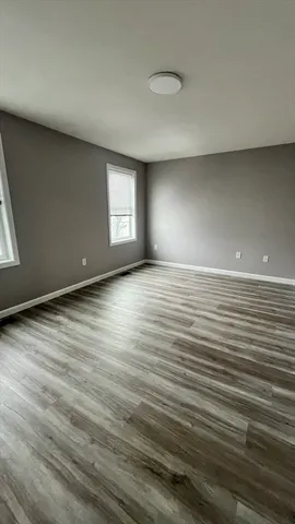 wooden floor in a room