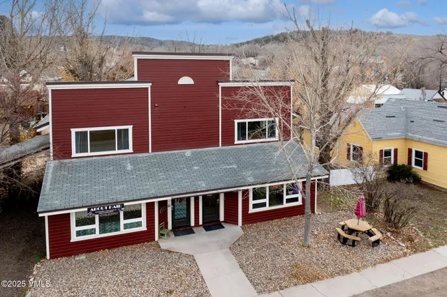 a view of a house with a patio