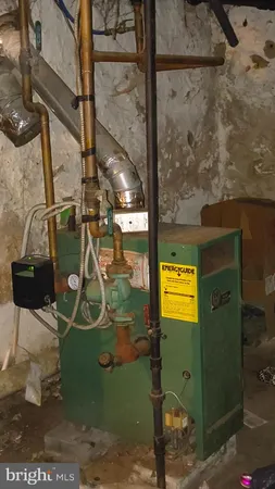 a view of a glass door