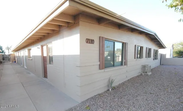 a view of house with a window