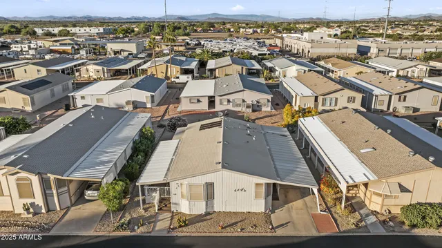 a view of a house with a terrace