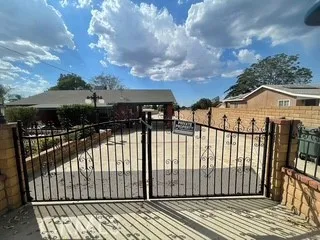 a view of outdoor space with seating area