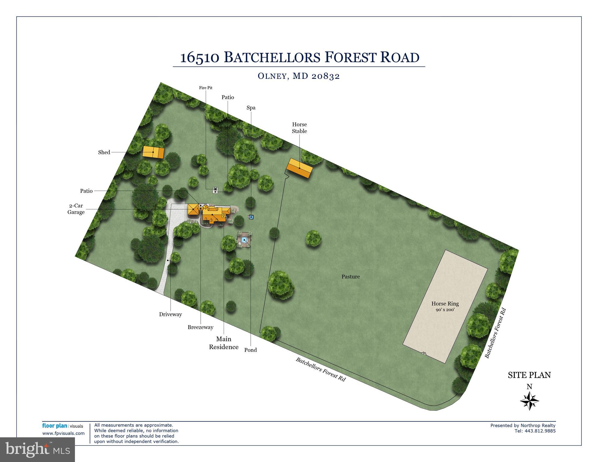 16510 Batchellors Forest Road Olney, MD 20832 - Photo 102 of 107 Site Plan