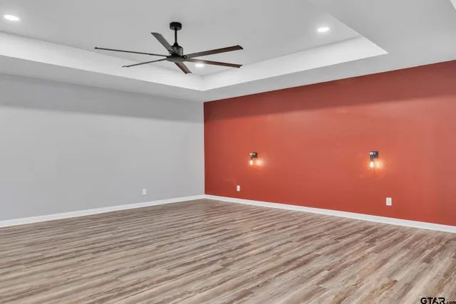 wooden floor in an empty room