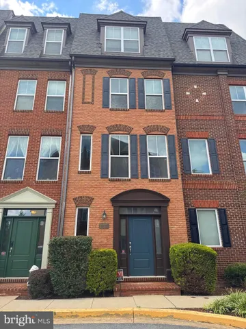 a front view of a building