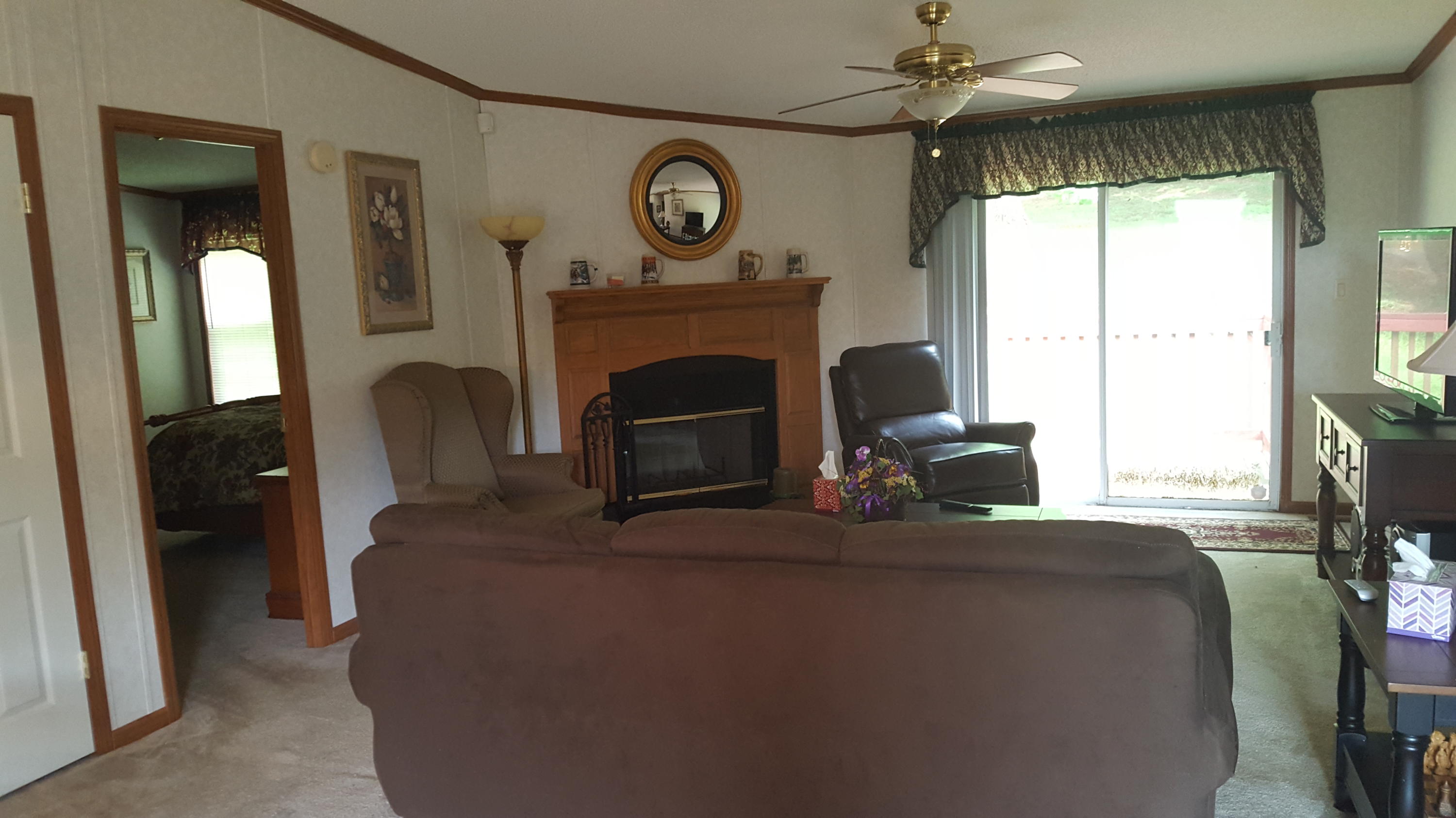 2283 Sawmill Road Ferrum, VA 24088 - Photo 5 of 24 Living Room with Fireplace