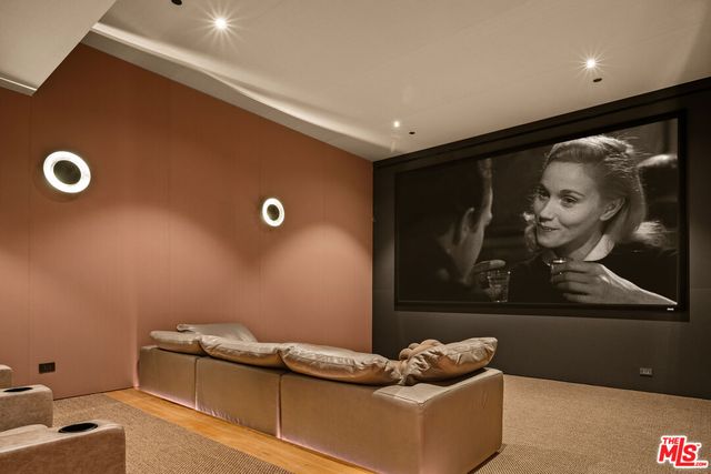 a view of a room with a window