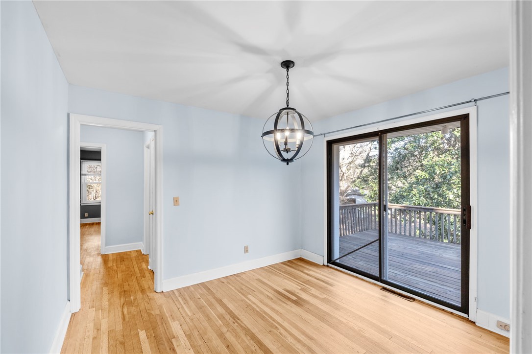 420 Brock Street Central, SC 29630 - Photo 19 of 45 This versatile room features warm hardwood floors and direct access to an outdoor deck.