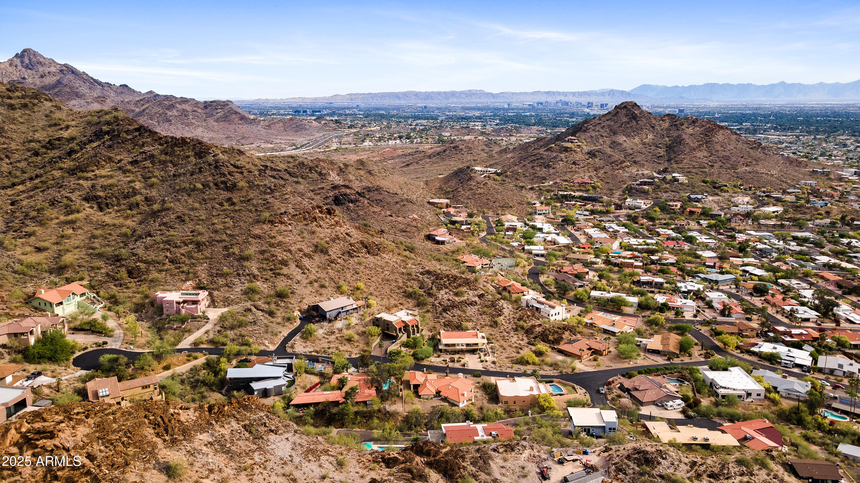 1836 East Turquoise Avenue Phoenix, AZ 85020 - Photo 11 of 63 an aerial view of residential house and outdoor space