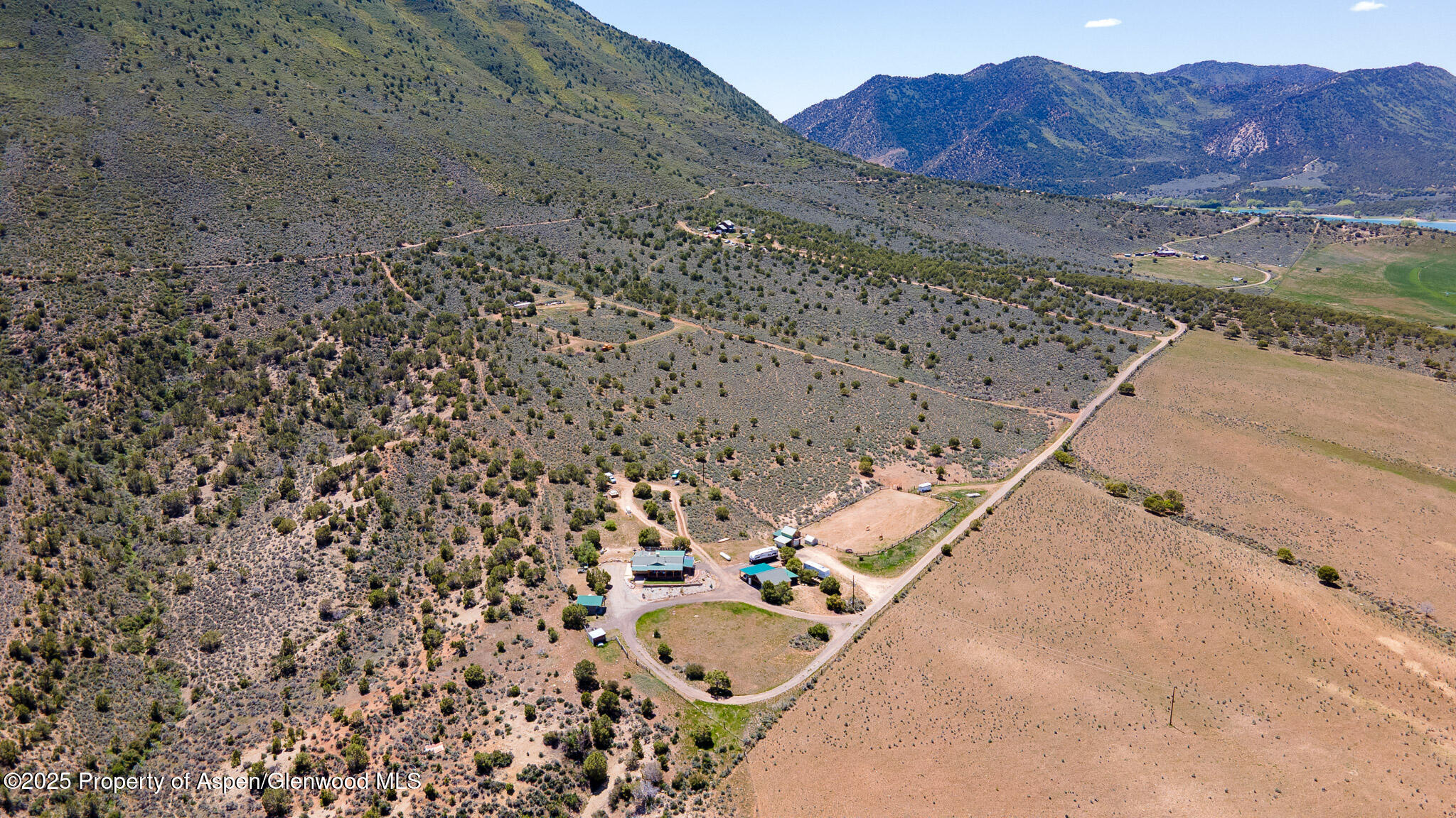 3768 County Road 237 Rifle, CO 81650 - Photo 39 of 47 a view of a mountain with a mountain