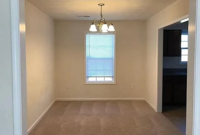 a view of empty room with window