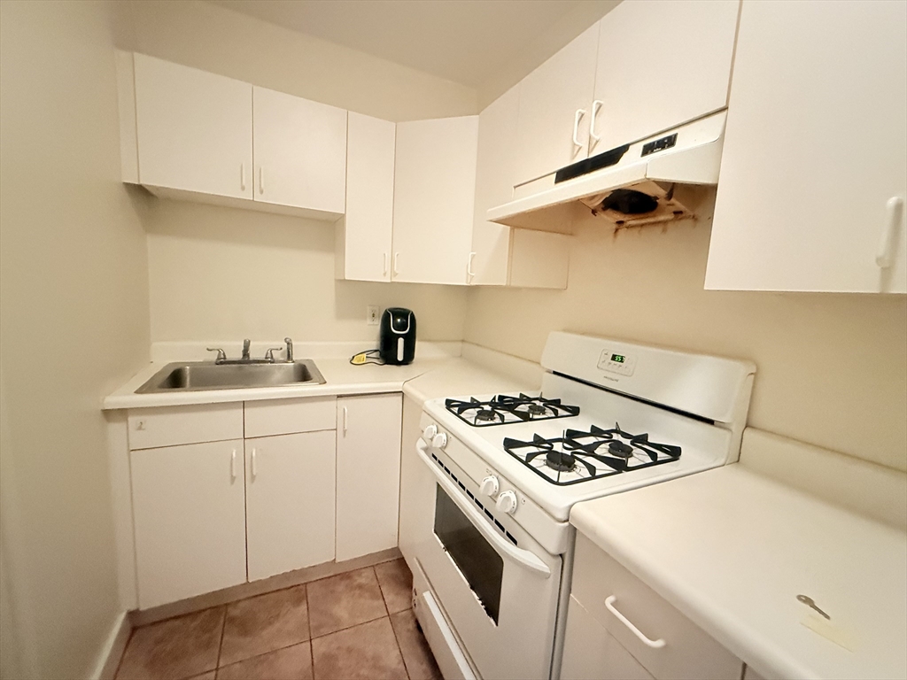23 Inman Street, Unit 1 Cambridge, MA 02139 - Photo 16 of 20 a kitchen with a sink a stove and cabinets