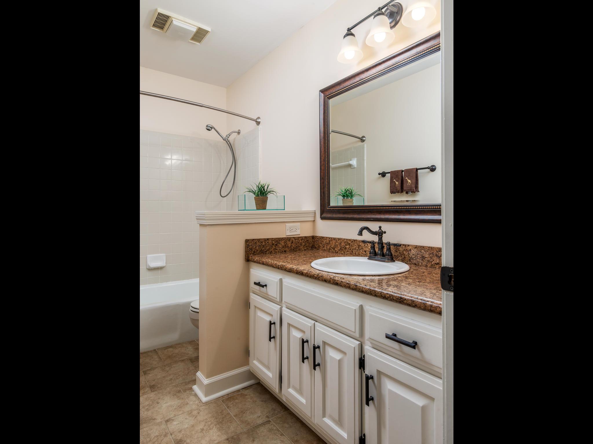 732 General George Patton Road, Unit 732 Nashville, TN 37221 - Photo 22 of 27 a bathroom with double sink and a mirror