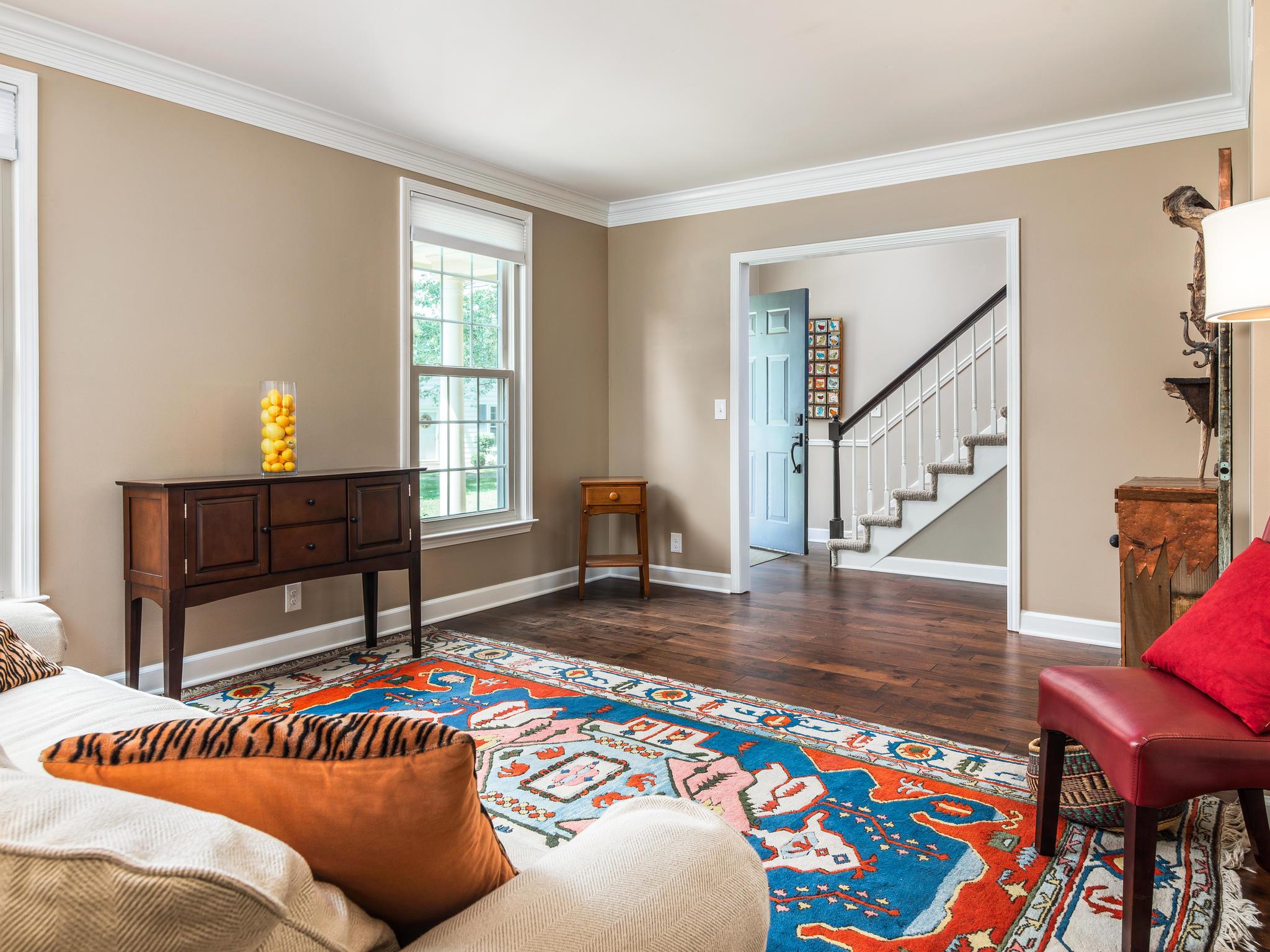 732 General George Patton Road, Unit 732 Nashville, TN 37221 - Photo 6 of 27 a bedroom with a bed and wooden floor