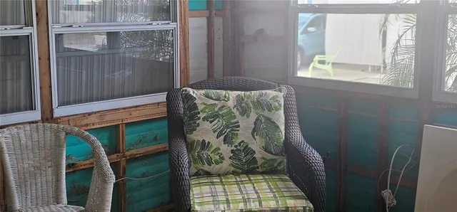 a view of a lake with a bench next to a lake