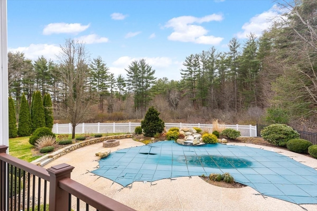 26 Old Barn Road Hanover, MA 02339 - Photo 36 of 41 a view of a backyard with sitting area