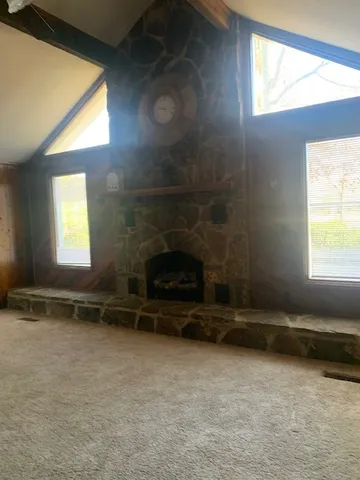 a view of room with window