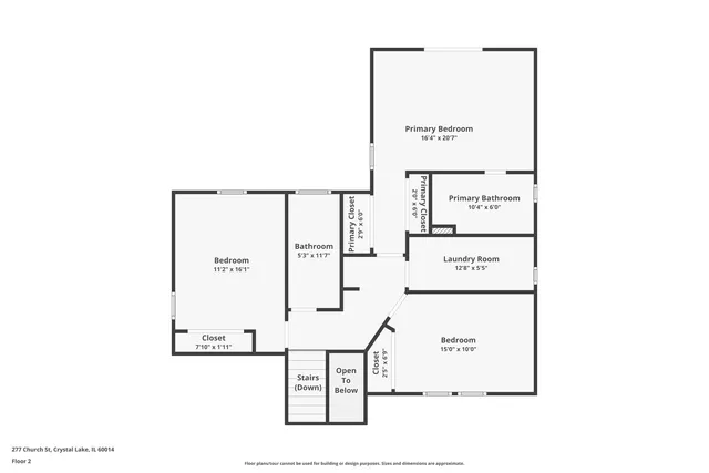 $375,000 | 277 Church Street, Crystal Lake, IL 60014