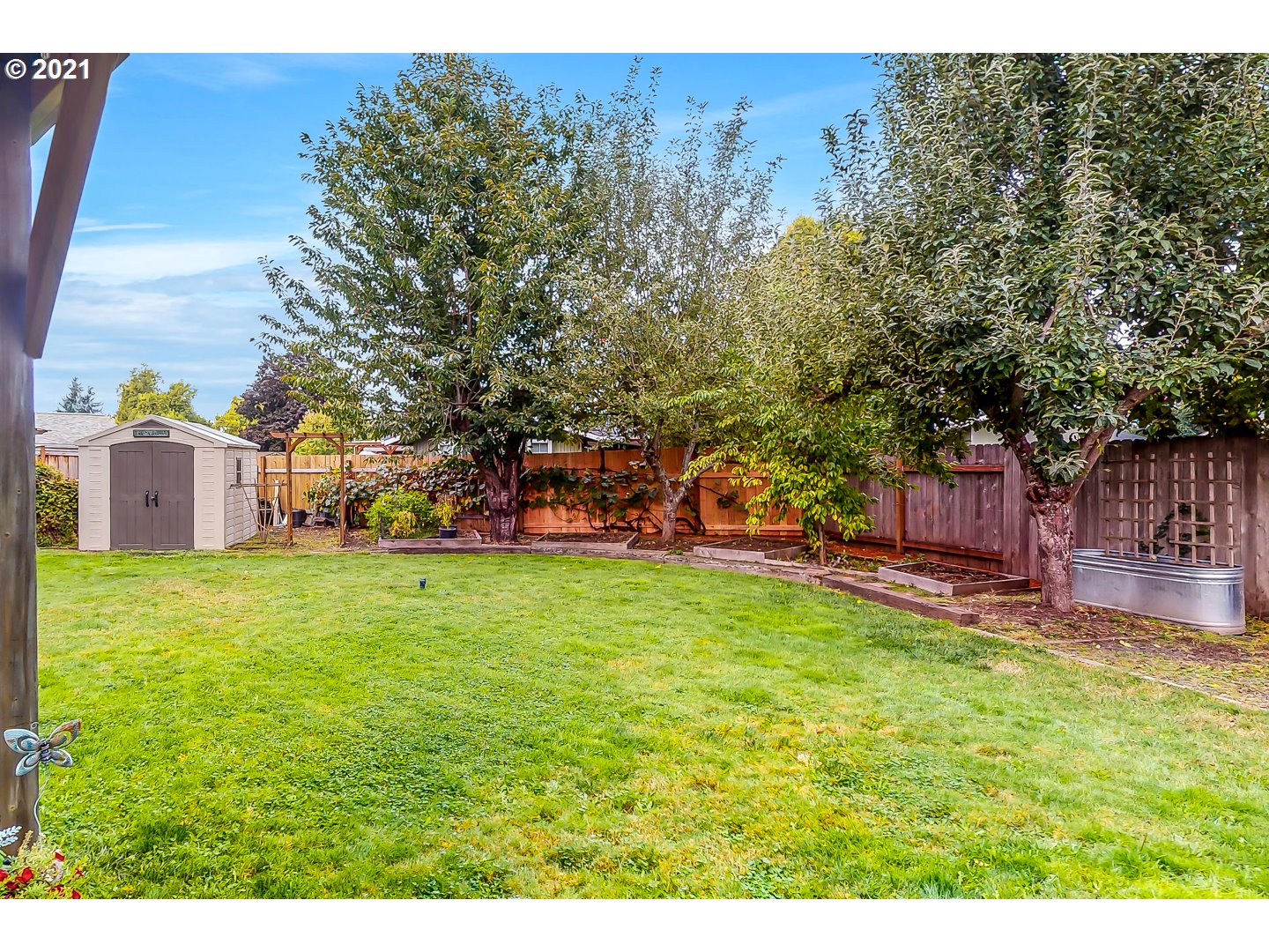 2486 York Street Eugene, OR 97404 - Photo 29 of 31 a view of a house with a yard