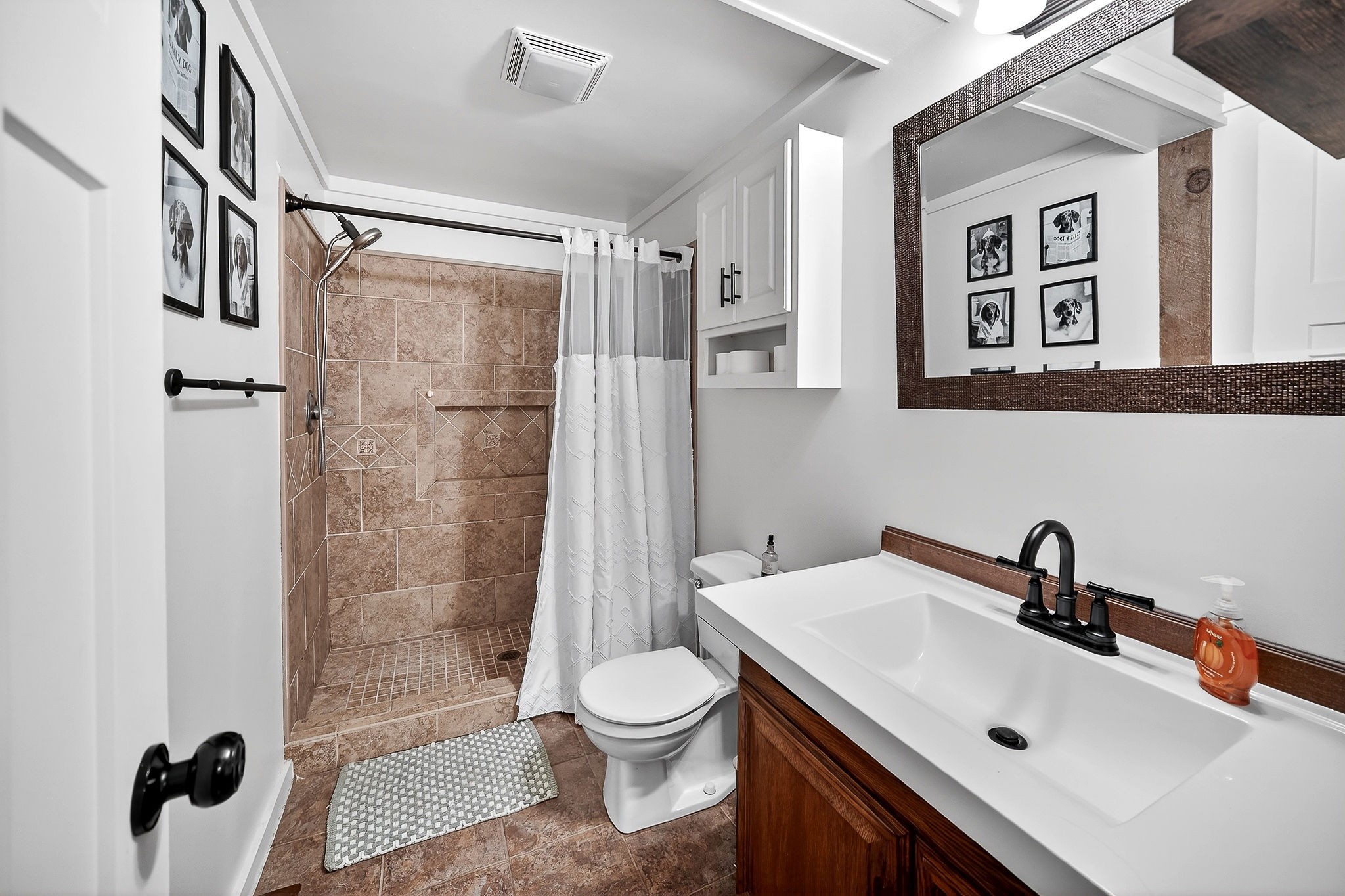 1399 Bethany Road McMinnville, TN 37110 - Photo 13 of 36 a bathroom with a sink toilet and shower