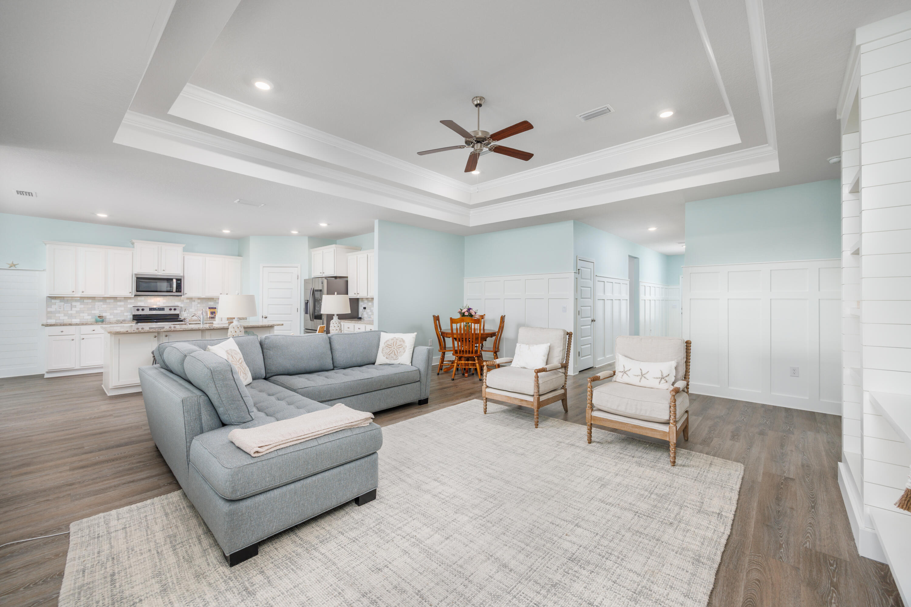 193 Perimeter Place Freeport, FL 32439 - Photo 9 of 43 a living room with furniture and view of kitchen