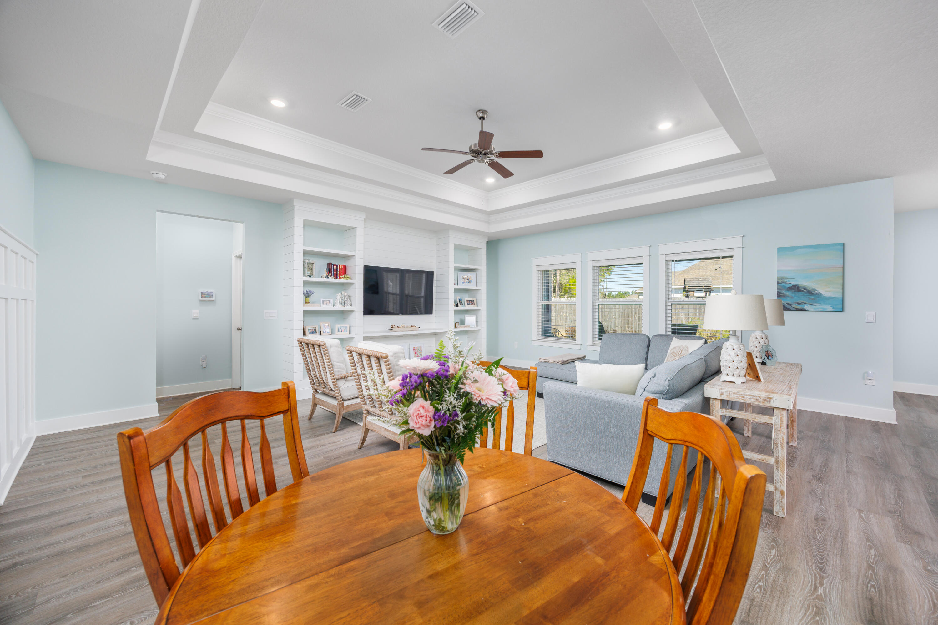 193 Perimeter Place Freeport, FL 32439 - Photo 10 of 43 a living room with furniture dining room and wooden floor