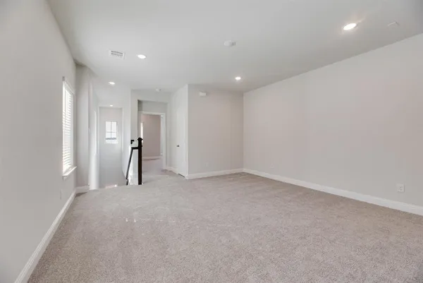 a view of empty room