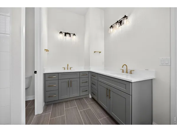 view of an empty room with windows