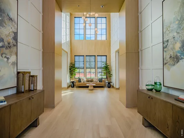 a view of a workspace with furniture