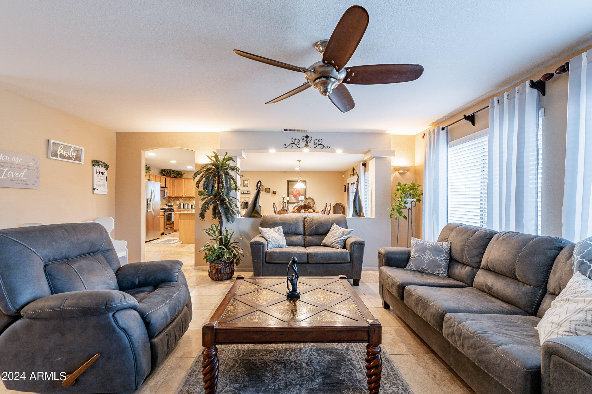 1808 East Darrel Road Phoenix, AZ 85042 - Photo 6 of 46 View from Family Room