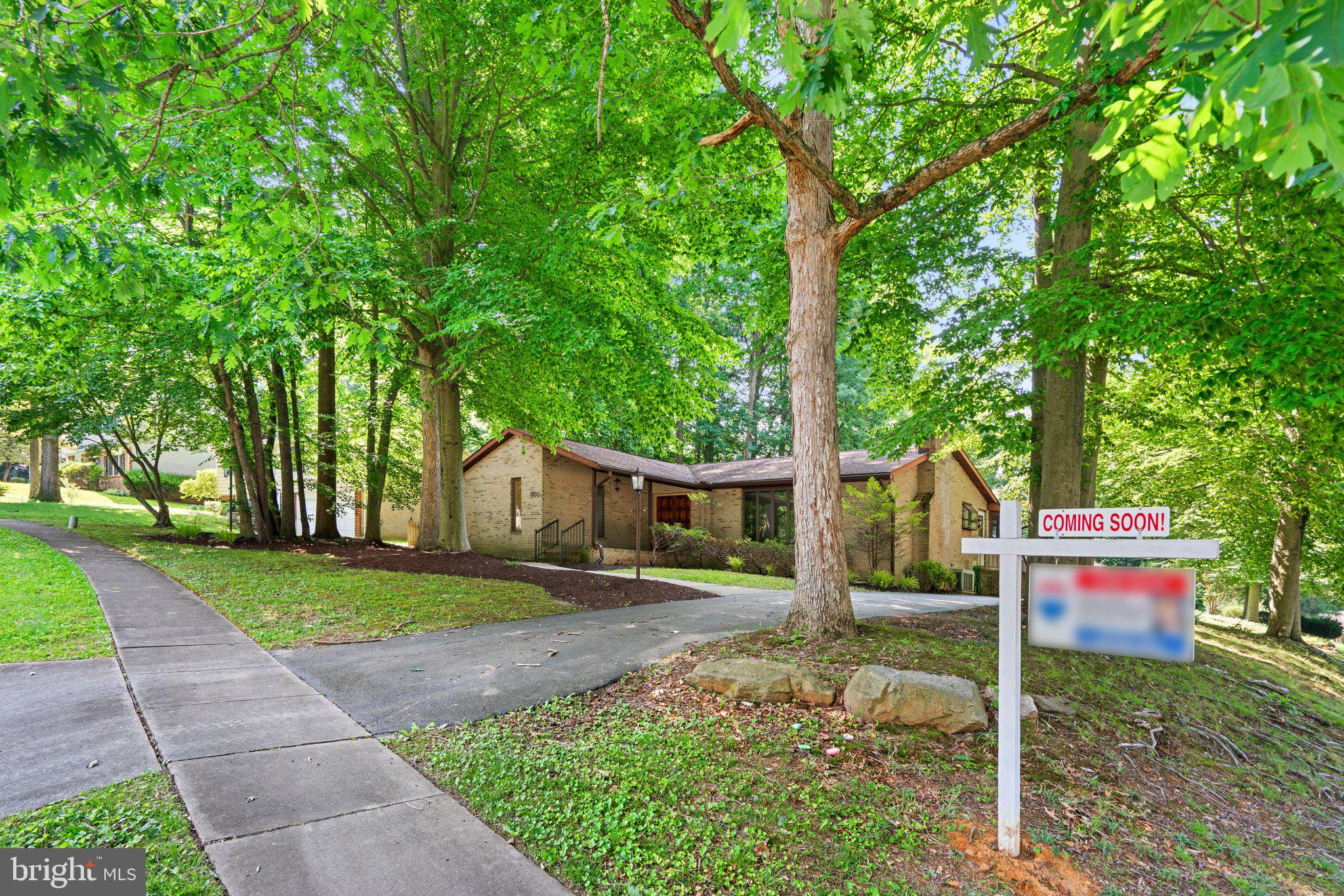 600 Deep Ridge Road Bel Air, MD 21014 - Photo 2 of 45 Large front yard