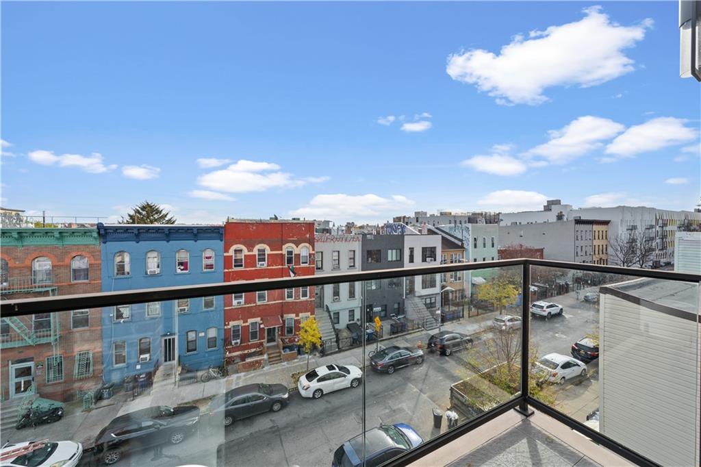 139 Grove Street, Unit 4F Brooklyn, NY 11221 - Photo 4 of 23 a view of city from balcony