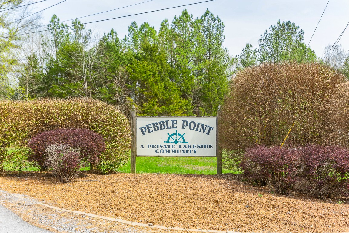 714 Pebble Point Road Lebanon, TN 37087 - Photo 8 of 45 a sign on the side of the road