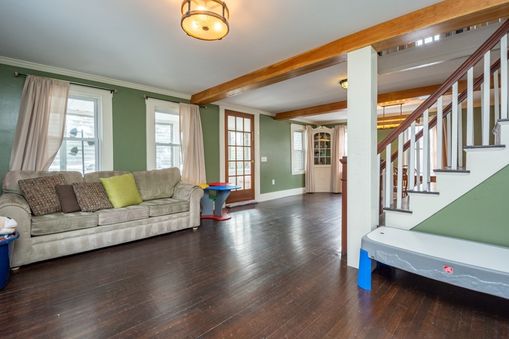279 River Road Hudson, MA 01749 - Photo 15 of 36 a living room with furniture and a wooden floor