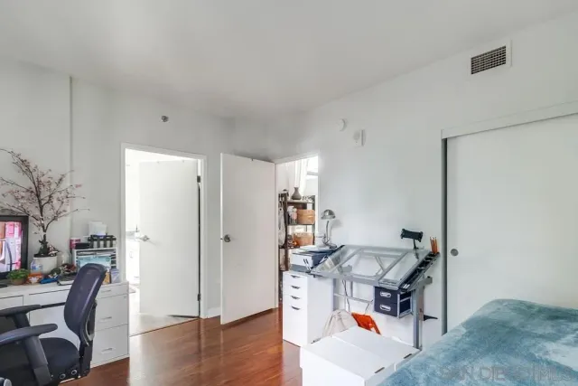 a view of a garden from a window