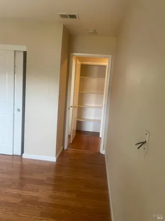 a view of wooden floor