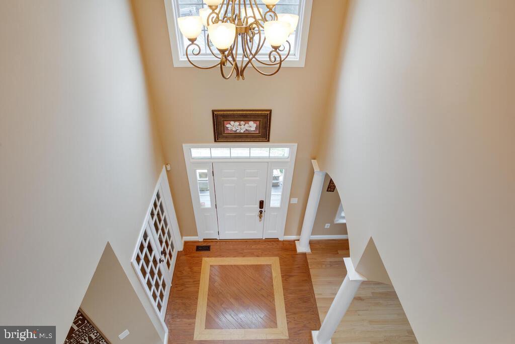 2009 Baythorne Road Prince Frederick, MD 20678 - Photo 29 of 39 2 Story Open Foyer - view from upper level