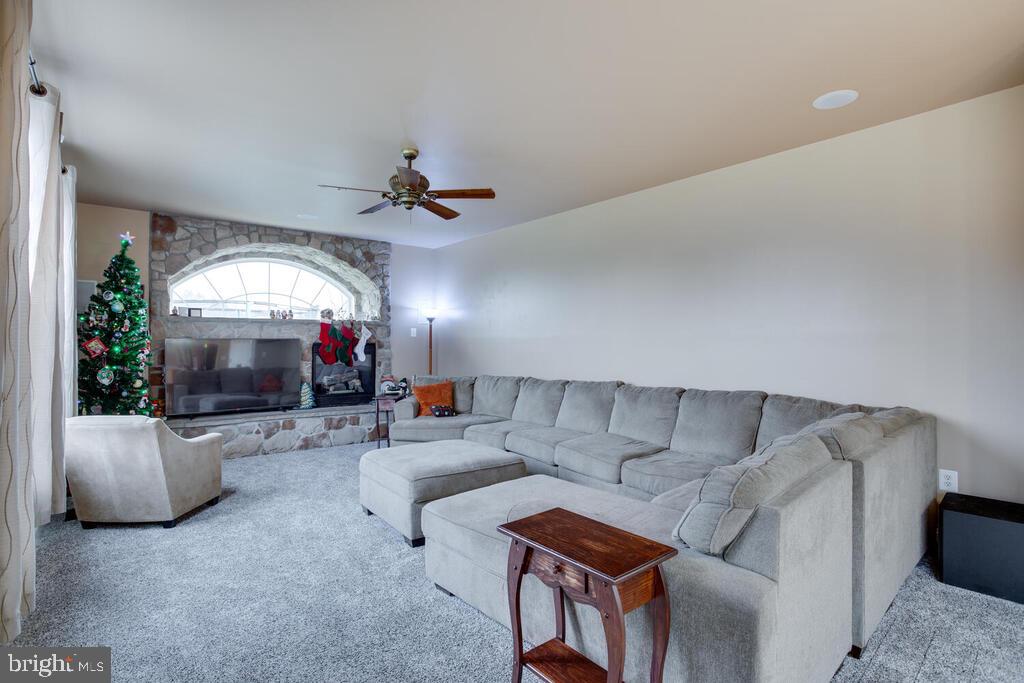 2009 Baythorne Road Prince Frederick, MD 20678 - Photo 30 of 39 Family Room w/ceiling fan & surround sound system